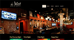 Desktop Screenshot of metbargrill.com
